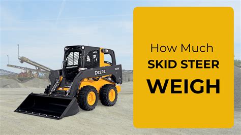 how much does a skid steer trailer weigh|skid steer gross weight.